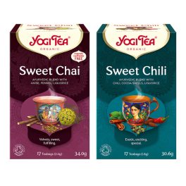 Yogi Tea® Édes chai bio tea + Édes chili bio tea