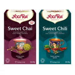 Yogi Tea® Édes chai bio tea + Édes chili bio tea