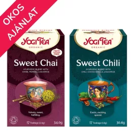 Yogi Tea® Édes chai bio tea + Édes chili bio tea
