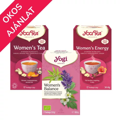 Yogi® Női bio tea csomag (3 doboz )