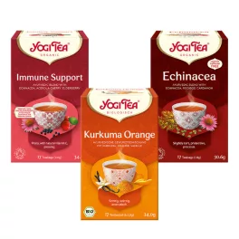 Yogi Tea® Bio egészség csomag (3 doboz)