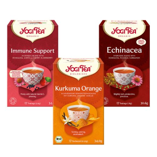 Yogi Tea® Bio egészség csomag (3 doboz)