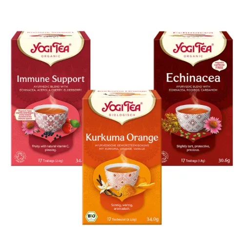 Yogi Tea® Bio egészség csomag (3 doboz)