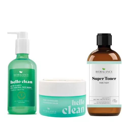 Biobalance Arctisztító csomag zsíros bőrre