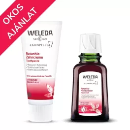 Weleda Ratanhia gyógynövényes fogápolási csomag
