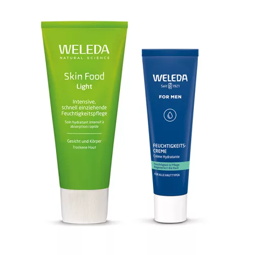 Weleda Skin Food Light  75ml + Hidratáló arckrém férfiaknak