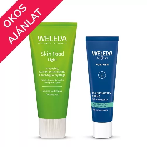 Weleda Skin Food Light  75ml + Hidratáló arckrém férfiaknak