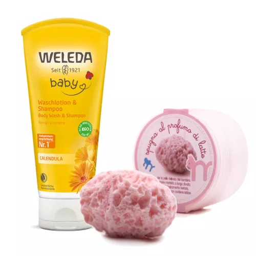 Weleda Babafürdető lányos csomag