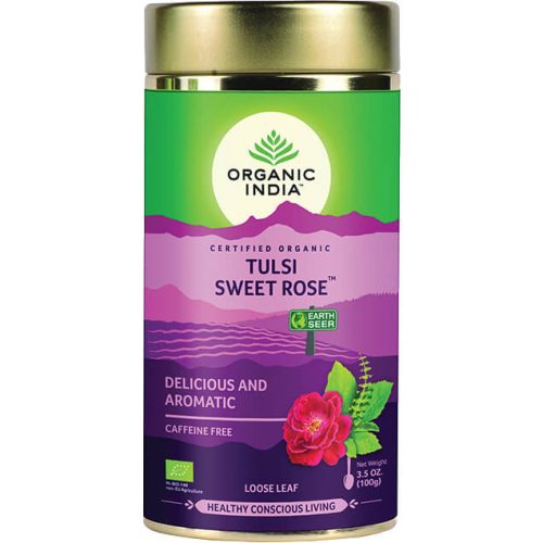 Organic India Tulsi Édes Rózsa szálas bio tea