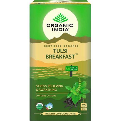 Organic India Tulsi Reggeli bio tea (közeli lejáratos)
