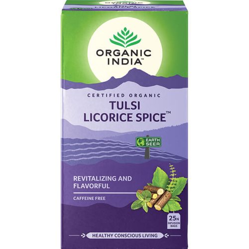 Organic India Tulsi Édesgyökér bio tea