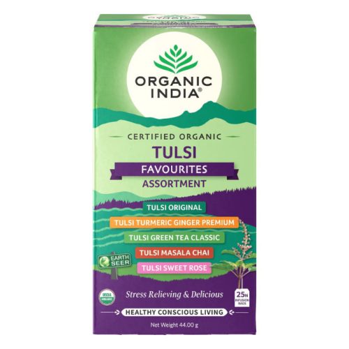 Organic India Tulsi Kedvenc bio teaválogatás (közeli lejáratos)