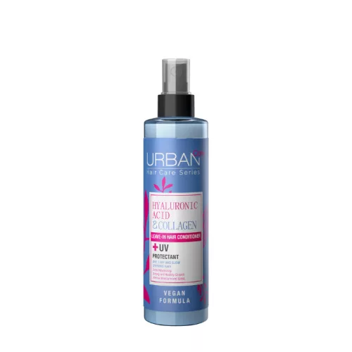URBAN CARE Extra dúsító öblítés nélküli hajápoló spray hialuronsavval és kollagénnel 200 ml