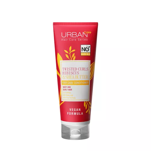 URBAN CARE Göndörséget fokozó hajbalzsam hibiszkusszal és sheavajjal 250 ml