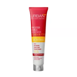   URBAN CARE 24/7 Göndörséget fokozó és hajformázó öblítés nélküli krémes hajbalzsam hibiszkusszal és sheavajjal 175 ml
