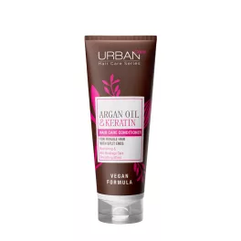  URBAN CARE Tápláló és hajtöredezés elleni hajbalzsam argánolajjal és keratinnal 250 ml