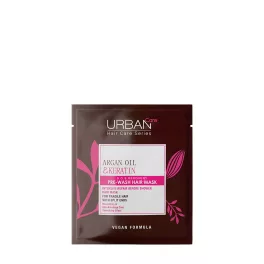   URBAN CARE S.O.S. intenzív helyreállító, tápláló és töredezés elleni hajmosás előtti hajmaszk argánolajjal és keratinnal 50 ml
