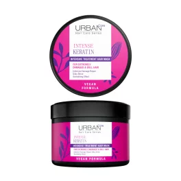   URBAN CARE Intenzív helyreállító és hajsimító hajpakolás keratinnal 230 ml