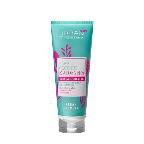 URBAN CARE Szín- és fényvédő sampon kókuszolajjal és aloe verával 250 ml