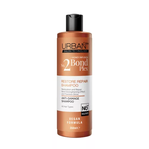 URBAN Care No.2 Bond Plex kötéserősítő és helyreállító sampon 350 ml