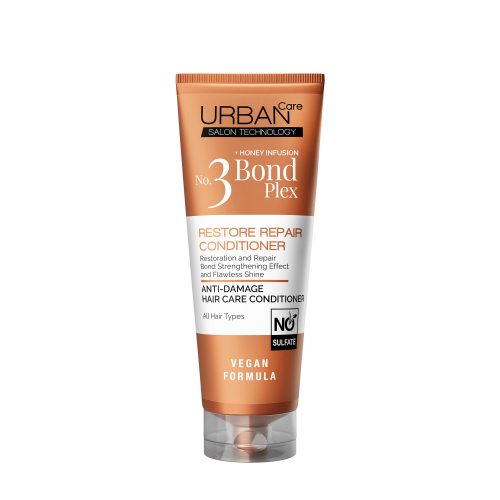 URBAN CARE No.3 Bond Plex kötéserősítő és helyreállító hajbalzsam 250ml