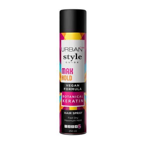 URBAN CARE Maximális tartást adó hajlakk 250 ml