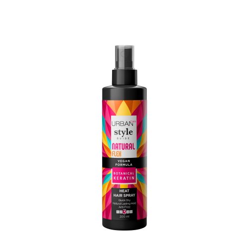 URBAN CARE Természetes tartást adó hajformázó spray 200ml