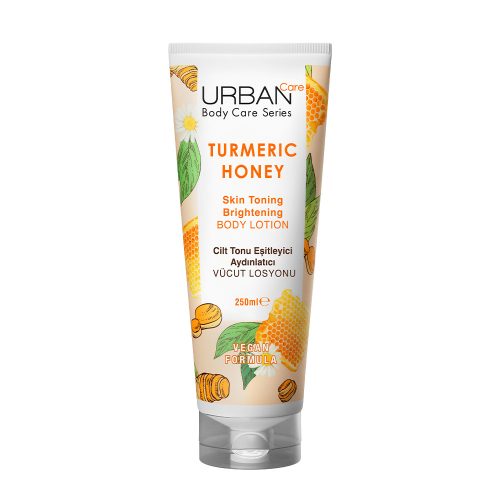 URBAN CARE Tonizáló és élénkítő testápoló kurkumával és mézzel 250ml