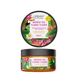   URBAN CARE Hámlasztó és frissítő testradír monoi olajjal és ilang-ilanggal 200ml