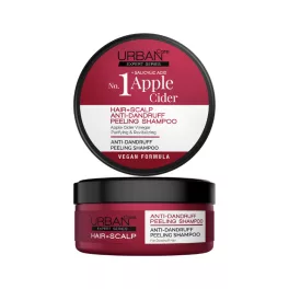   URBAN CARE No. 1 Revitalizáló korpásodás elleni hámlasztó sampon almaecettel és szalicilsavval 200 ml