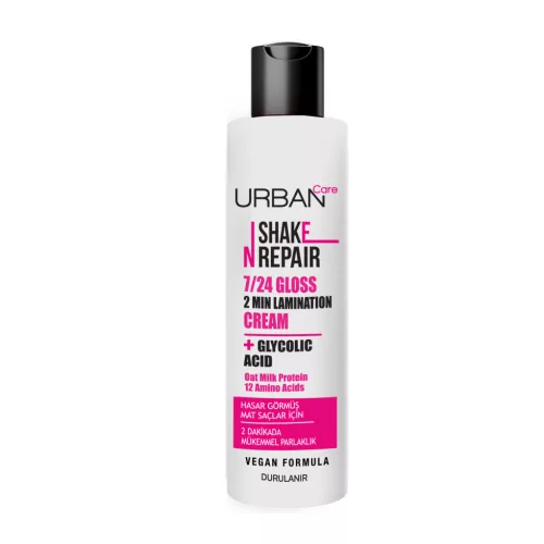 URBAN CARE Shake N Repair 7/24 lamináló hajápoló krém élettelen, károsodott hajra 200 ml