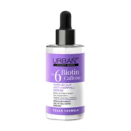   URBAN CARE NO.6 HAJHULLÁS ELLENI ERŐSÍTŐ HAJSZÉRUM BIOTINNAL ÉS KOFFEINNEL 50 ML