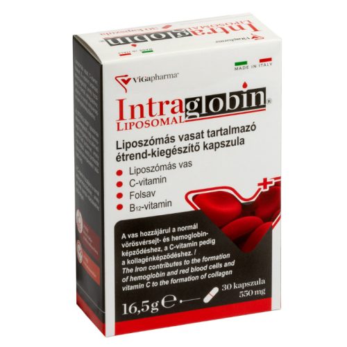 Intraglobin® LIPOSZOMA étrend-kiegészítő kapszula 30db