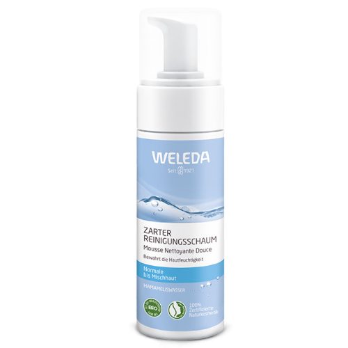 Weleda Gyengéd arctisztító hab normál és kombinált bőrre 150ml