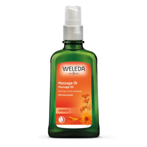 Weleda Árnika pumpás masszázsolaj 100ml (szépséghibás)