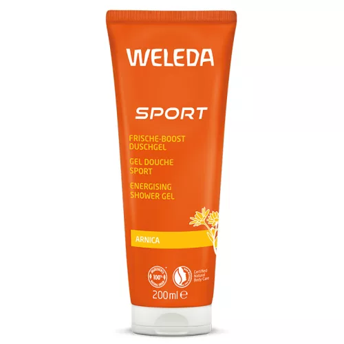 Weleda Sport energizáló árnikás natúr tusfürdő gél 200 ml