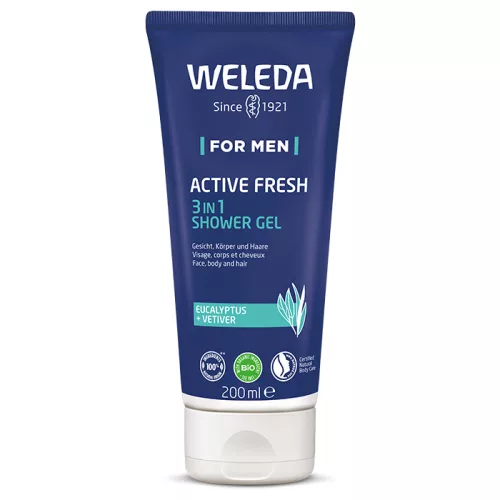 Weleda Active Fresh 3in1 Férfi tusfürdő 200ml