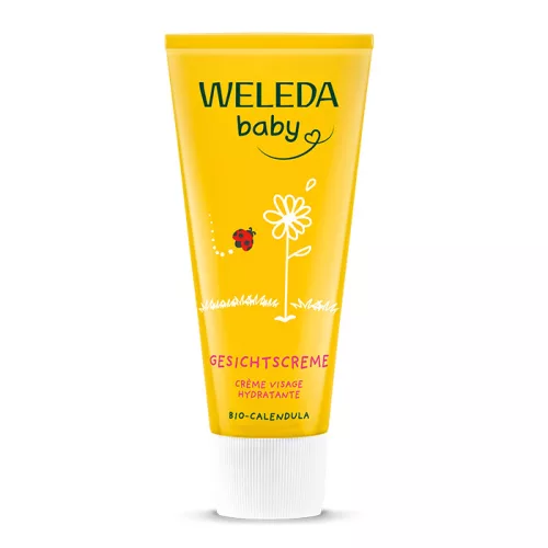 Weleda Bio körömvirágos natúr baba arckrém 50 ml