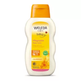   Weleda Bio körömvirágos natúr babaápoló tej 200 ml (közeli lejáratos)