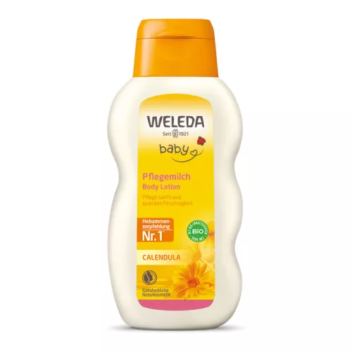 Weleda Bio körömvirágos natúr babaápoló tej 200 ml (közeli lejáratos)