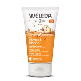   Weleda Gyümölcsös narancs 2in1 tusfürdő és sampon 150ml