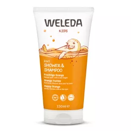   Weleda Gyümölcsös narancs 2in1 tusfürdő és sampon 150ml
