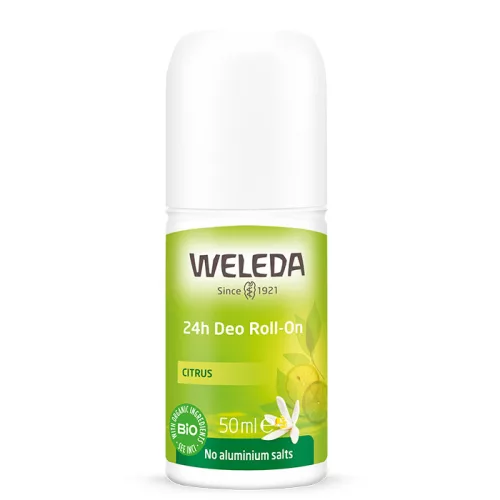 Weleda Citrusos golyós dezodor 24h, 50 ml