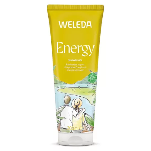 Weleda Energizáló gyömbéres natúr tusfürdő gél 200 ml