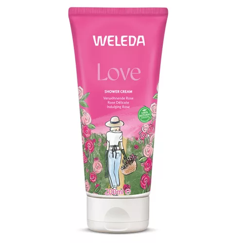Weleda Szeretet rózsás natúr krémtusfürdő 200 ml