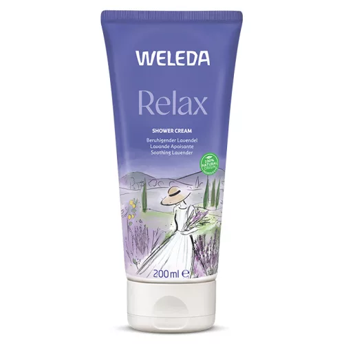 Weleda Relaxáló levendulás natúr krémtusfürdő 200 ml