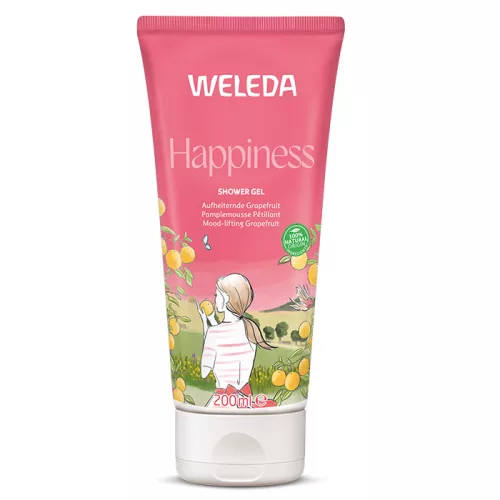 Weleda Boldogság grépfrútos natúr tusfürdő gél 200 ml