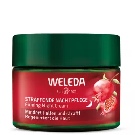   Weleda 40+ Bőrfeszesítő éjszakai arckrém gránátalmával és maca peptidekkel 40ml