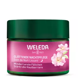   Weleda 25+ Bőrsimító éjszakai arckrém vadrózsával és fehér teával 40 ml