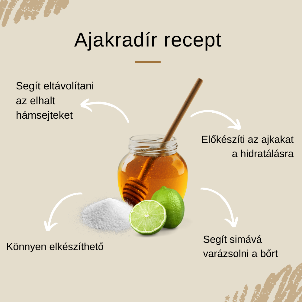 Ajakradír recept